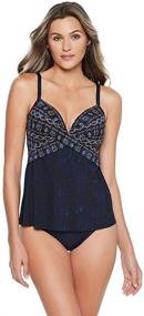 img 4 attached to Miraclesuit Swimwear Underwire Adjustable Tankini