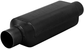 img 1 attached to 🚗 Flowmaster 12412409 Super HP-2 Muffler 2.25" In/Out 12" 409S - Enhanced Performance and Durability for Your Vehicle