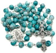🔹 catholic miraculous turquoise jewelry for boys at nazareth store logo