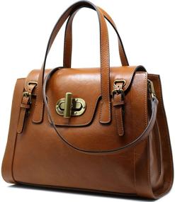 img 4 attached to 👜 Floto Tavani Leather Women's Handbag Purse