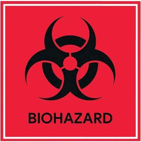 img 4 attached to 💧 Waterproof Biohazard Labels for Hospitals and Industrial Use: Ensuring Safety and Compliance