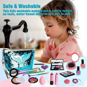 img 2 attached to Fabely Washable Makeup Princess Pretend