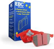 🔴 тормозные колодки ebc brakes redstuff ceramic с низким количеством пыли - dp31722/2c логотип