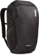🎒 thule chasm backpack black size: durable and spacious travel companion logo