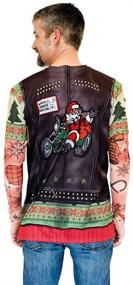 img 1 attached to 👕 Faux Real XX Large Men's Clothing - Sweater Tattoos, T-Shirts & Tanks