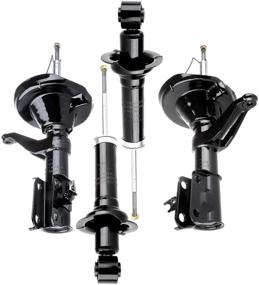 img 4 attached to ECCPP Front Rear Shocks Absorbers for Honda Element 2003-2006: Compatible with 331039 331040 344611 72135 72136 71101 Gas Strut Auto Shocks Sets