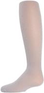memoi silver shimmer tights for girls - stylish girls' clothing with enhanced seo logo