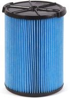 🧹 enhanced workmanship: ws22200f fine dust wet/dry vacuum filter cartridge for workshop 5-16 gallon shop vacs - ideal for single-filter shop vacuum cleaners логотип