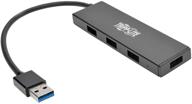 🔌 tripp lite u360-004-slim: компактный 4-портовый usb 3.0 хаб высокой скорости для подключения в пути логотип