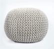 woven home braided ottoman footrest furniture for accent furniture logo