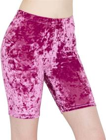 img 4 attached to ALWAYS Womens Velvet Pajama Shorts Sports & Fitness for Other Sports