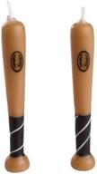 🕯️ 6-piece candle set - wilton baseball bat 2811-750 logo