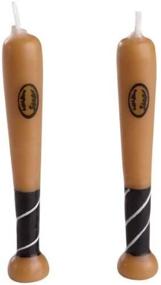 img 4 attached to 🕯️ 6-Piece Candle Set - Wilton Baseball Bat 2811-750