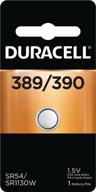 🔋 duracell 389/390 серебро оксидный батарейка кнопка - долговечная мощность для продленного использования - 1 штука логотип