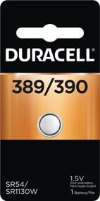 img 4 attached to 🔋 Duracell 389/390 серебро оксидный батарейка кнопка - долговечная мощность для продленного использования - 1 штука