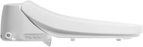 img 1 attached to Coway Bidetmega 400E Elongated White Electronic Bidet Seat