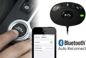 img 3 attached to 🚗 Car Bluetooth Receiver, HomeSpot Audio Music Streaming Adapter, Wireless Phone Call Car Kit with Mic, Echo & Noise Reduction, 3.5mm Stereo Output & Hands-Free Calling for Vehicle