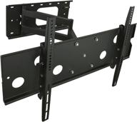 📺 long arm tv wall mount - swing out full motion design for corner installation | mount-it! | fits 40-70 inch flat screen tvs | 220 lb capacity | 26 inch extension logo