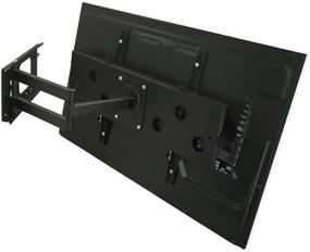 img 2 attached to 📺 Long Arm TV Wall Mount - Swing Out Full Motion Design for Corner Installation | Mount-It! | Fits 40-70 Inch Flat Screen TVs | 220 Lb Capacity | 26 Inch Extension
