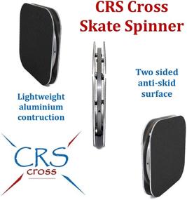 img 2 attached to 🔁 CRS Cross Figure Skating Spinner 8 inch: Perfect Metal Training Aid for Skate Spin, Gymnastics & Dance Pirouette