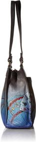 img 2 attached to 👜 Anuschka Genuine Original Organizer Women's Handbags & Wallets in Satchels - Anna