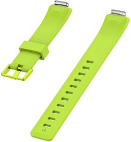 img 3 attached to 🌈 Fitbit Inspire 2/ Inspire/Inspire HR Silicone Bands - LittleForest Solid Color Soft Sport Silicone Replacement Wristband for Women Men (S &amp; L)