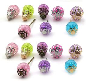 img 1 attached to 🌸 1100 Pcs Hollow Flower Bead End Caps for Jewelry Making: Perfect for Bracelets, Necklaces, and Earrings! (M265)