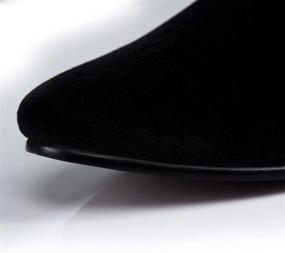 img 2 attached to 👞 Exquisite Handmade Velvet Loafers: Premium Solid Men's Shoes