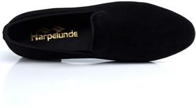 img 3 attached to 👞 Exquisite Handmade Velvet Loafers: Premium Solid Men's Shoes