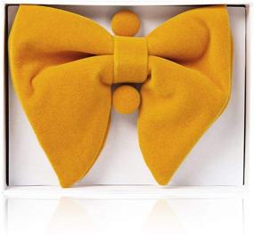 img 3 attached to Velvet Pre Tied Bowtie Cufflink 0571 18 Men's Accessories in Ties, Cummerbunds & Pocket Squares