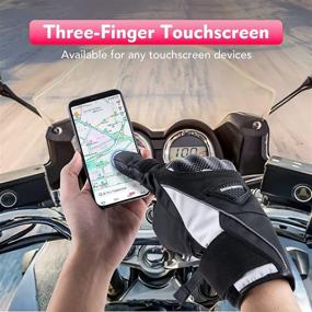 img 1 attached to Revolutionize Your Ride with the CHANGE MOORE Motorcycle Touchscreen Thinsulate