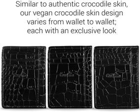 img 2 attached to 💼 Streamlined Protection: CoreLife Minimalist RFID Blocking Wallet for Men's Security