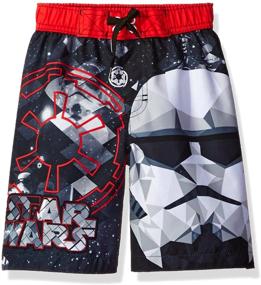 img 2 attached to 🩳 Star Wars Swim Trunks for Toddlers