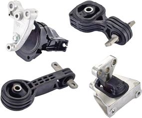 img 4 attached to 🔧 Set of 4 ENA Engine Motor and Trans Mounts Compatible with Honda 2006-2010 Civic 1.8L Automatic Transmission, Replacement for A4530, A4534, A4543, A4546