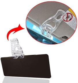 img 3 attached to 🚗 Tinted Windshield Car Sun Visor: The Ultimate Solution for Glare and UV Protection by Zento Deals