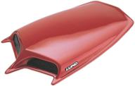 🚗 enhance your vehicle's style with auto ventshade avs 80003 small hood scoop in sleek smooth black finish logo