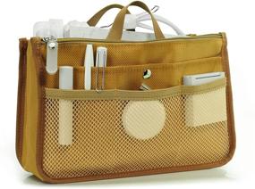 img 3 attached to 👜 Hoxis Purse Organizer Insert - Handbag Organizer Bag-in-Bag Solution