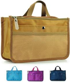 img 4 attached to 👜 Hoxis Purse Organizer Insert - Handbag Organizer Bag-in-Bag Solution