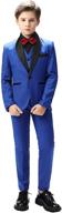 timeless elegance: modern royal toddler boys' tuxedos & suits for special occasions logo