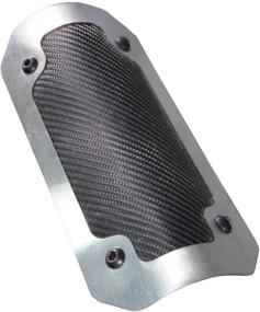 img 4 attached to 🔥 Advanced Design Engineering 10902 Onyx 4&#34; x 8&#34; Heat Shield featuring Durable Metal Trim Ring