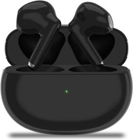 img 4 attached to Wireless Bluetooth Headphones Microphone Earphones Headphones