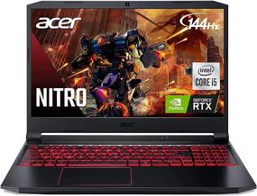 img 4 attached to 💻 Powerful Acer Nitro 5 Gaming Laptop: Intel Core i5, NVIDIA GeForce RTX 3050, 15.6'' FHD IPS Display, 8GB DDR4, 256GB NVMe SSD, Wi-Fi 6, Backlit Keyboard