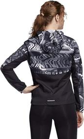 img 2 attached to 🏃 adidas Women's Own The Run Hooded Jacket for Enhanced Performance