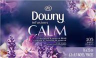 🌸 delight in downy infusions fabric softener, lavender serenity with 105 little sheets (pack of 2): a blissful laundry experience logo