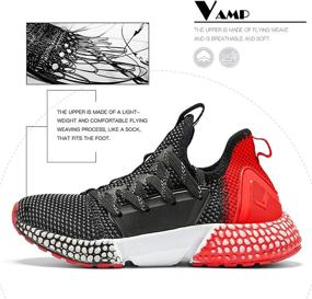 img 1 attached to 👟 Kids Lightweight Breathable Athletic Sneakers for Boys and Girls - Running Sport Shoes for Toddlers