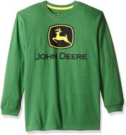 john deere sleeve green trademark logo