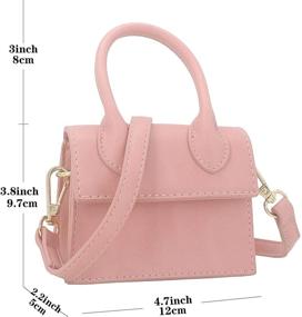 img 2 attached to Nodeber Crossbody Synthetic Leather Top Handle