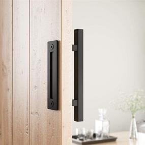 img 1 attached to 🔍 Enhanced SEO: SMARTSTANDARD Barn Door Handle for Furniture & Commercial Door Products