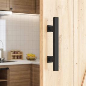 img 2 attached to 🔍 Enhanced SEO: SMARTSTANDARD Barn Door Handle for Furniture & Commercial Door Products