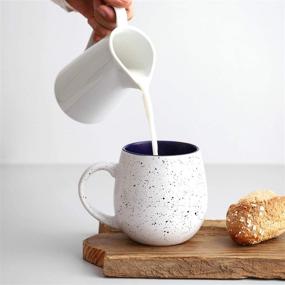 img 1 attached to ☕ LIFVER 20oz Coffee Mugs Set: Ceramic, Large Handles, Multi Colors- Perfect Gift for Coffee, Tea, Hot Cocoa- Easy to Hold & Clean!